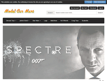 Tablet Screenshot of modelcarmart.com